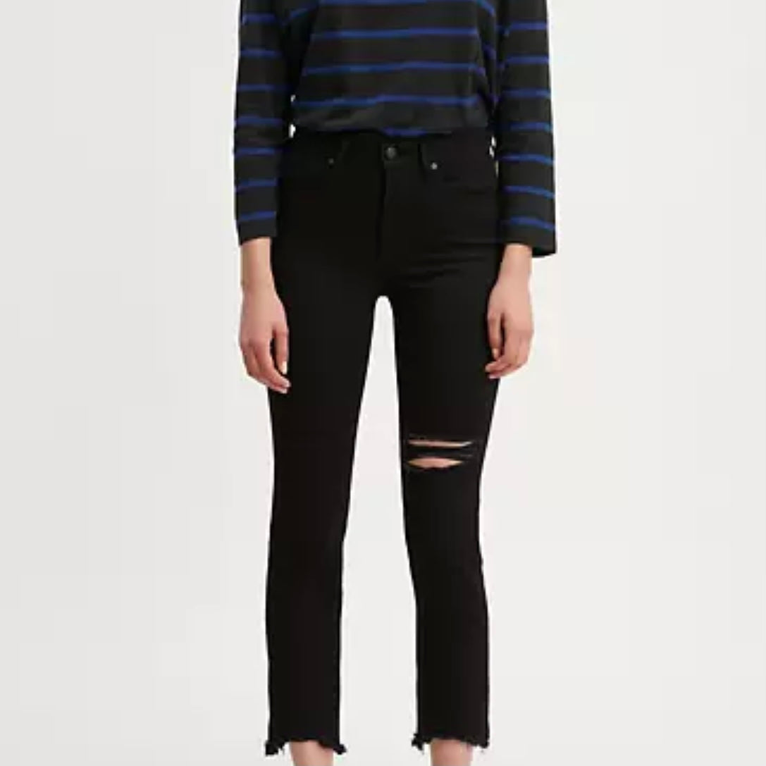 LEVI'S 724 High-Rise Straight Cropped