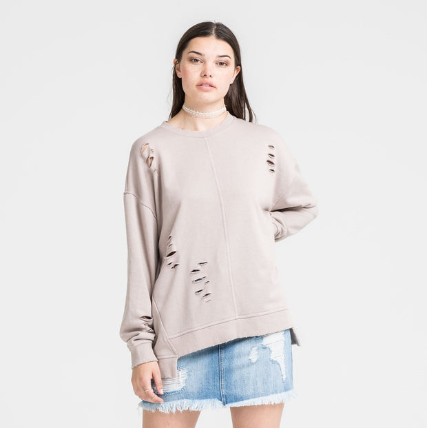 LUSH- Terry Sweater