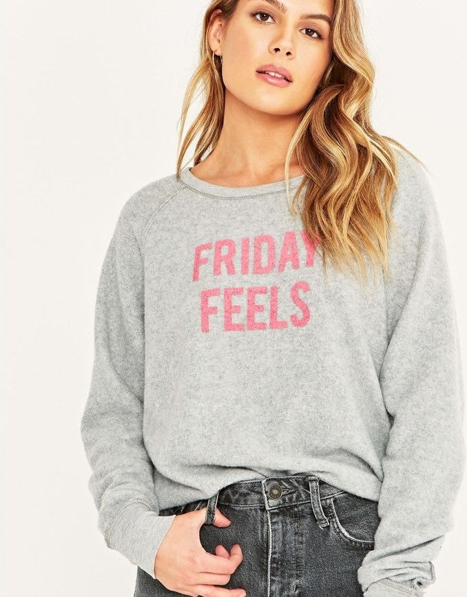 PROJECT SOCIAL T Monday Mood/Friday Feels Reversible Sweatshirt