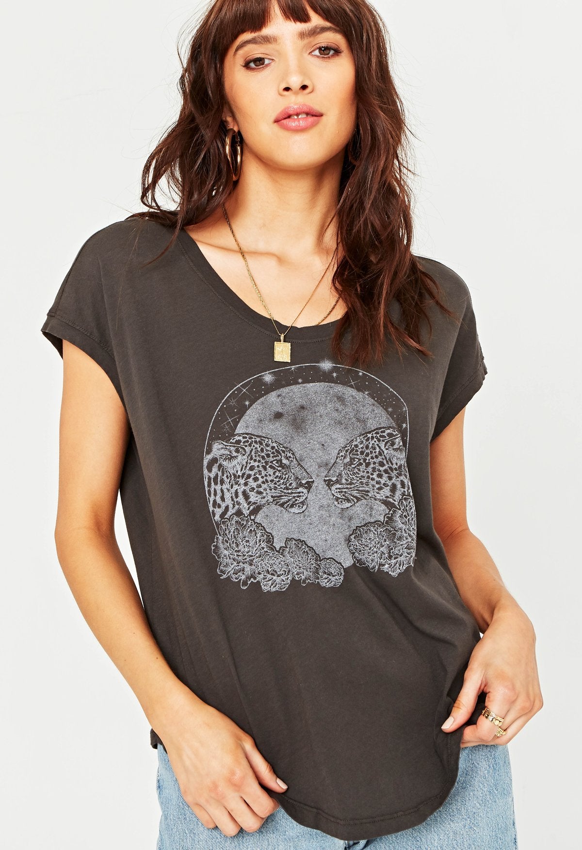 PROJECT SOCIAL T Mystical Leopard Tee