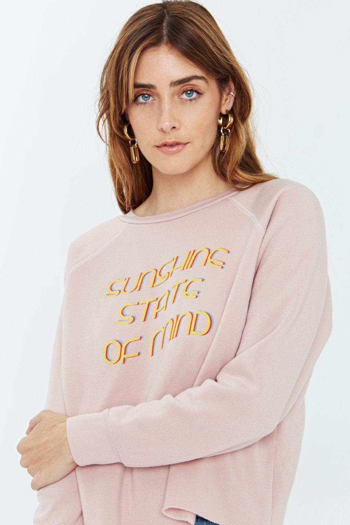 PROJECT SOCIAL T Sunshine State of Mind Reversible Sweatshirt