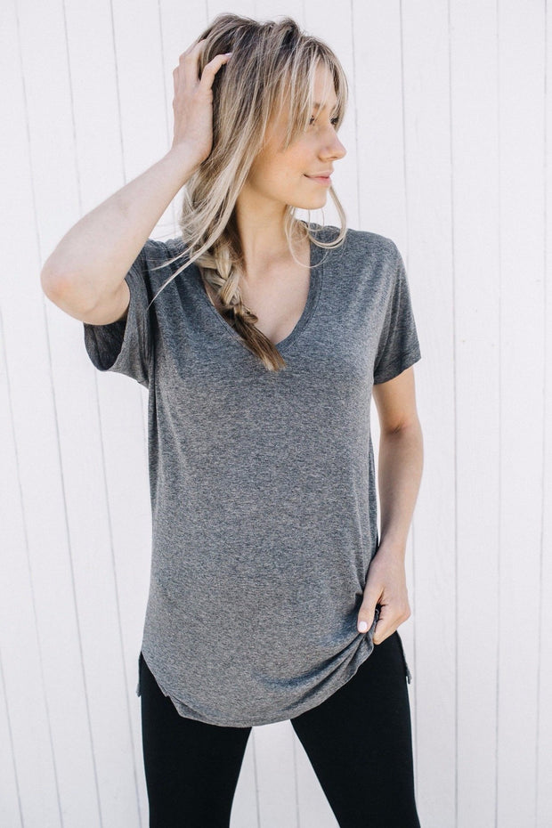 JOAH BROWN Classic V Neck Tee